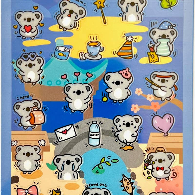 BCmini KOALA PARTY STICKERS Kawaii Gifts