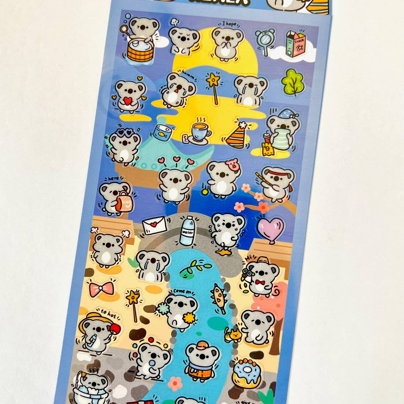 BCmini KOALA PARTY STICKERS Kawaii Gifts