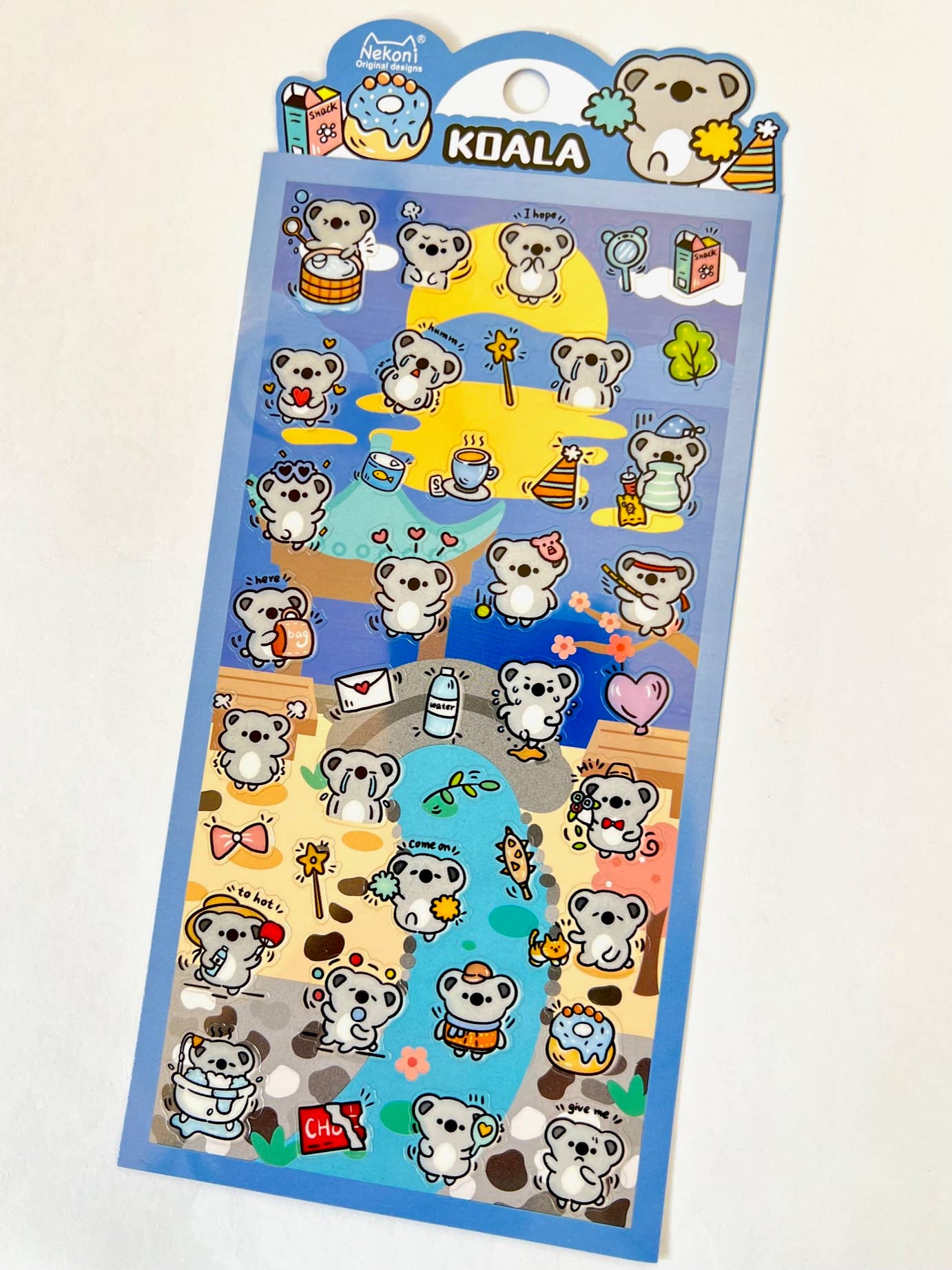 BCmini KOALA PARTY STICKERS Kawaii Gifts