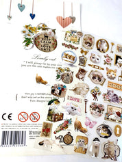 BCmini Lovely Cat Nylon Stickers Kawaii Gifts