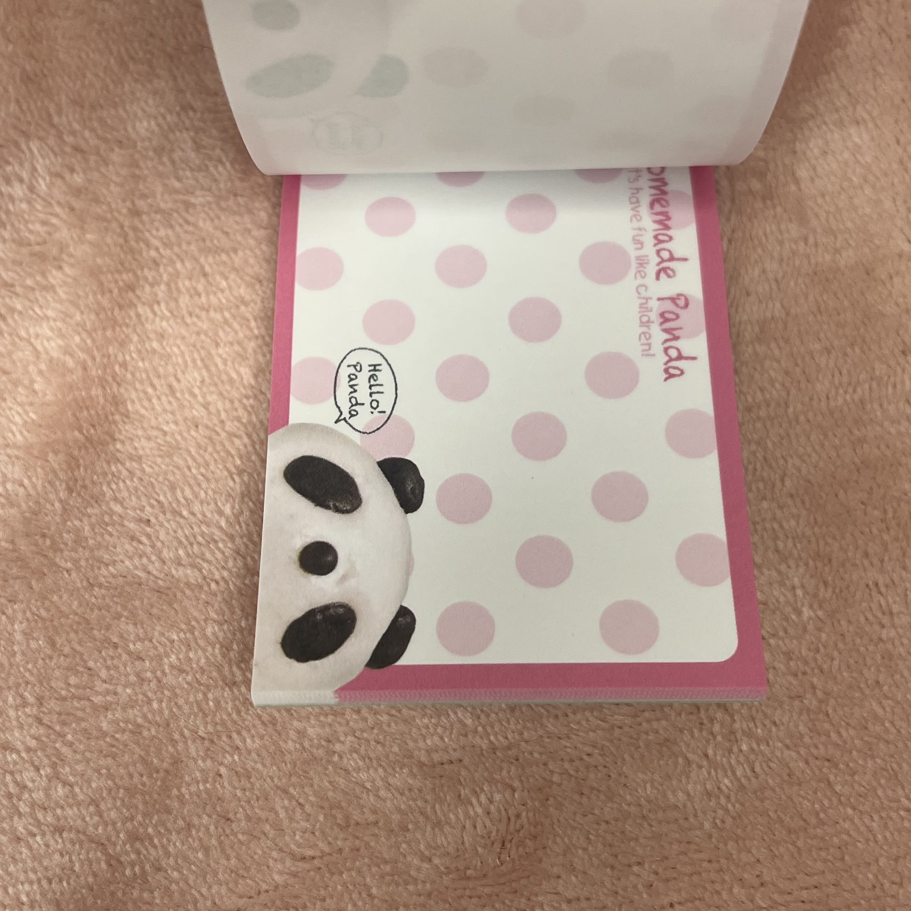BCmini Kamio Bao Panda Small Memo Kawaii Gifts 4991277141519