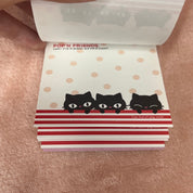 BCmini Kamio Pop’n Friends Cat Small Memo Kawaii Gifts 4991277762509