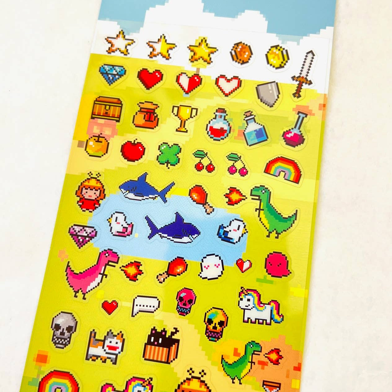 BCmini VIDEO GAME PARTY STICKERS Kawaii Gifts