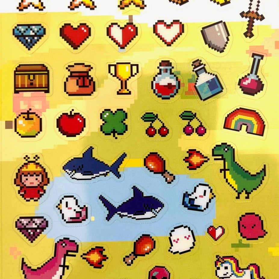 BCmini VIDEO GAME PARTY STICKERS Kawaii Gifts