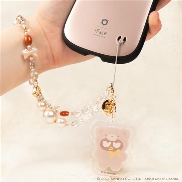 BeeCrazee iFace Beaded Phone Straps with Sanrio Mascots Latte Bears Series Batzu Maru Kawaii Gifts 190187010661