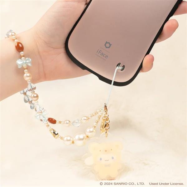 BeeCrazee iFace Beaded Phone Straps with Sanrio Mascots Latte Bears Series Cinnamoroll Kawaii Gifts 190187010654