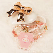 BeeCrazee iFace Beaded Phone Straps with Sanrio Mascots Latte Bears Series My Melody Kawaii Gifts 190187010647