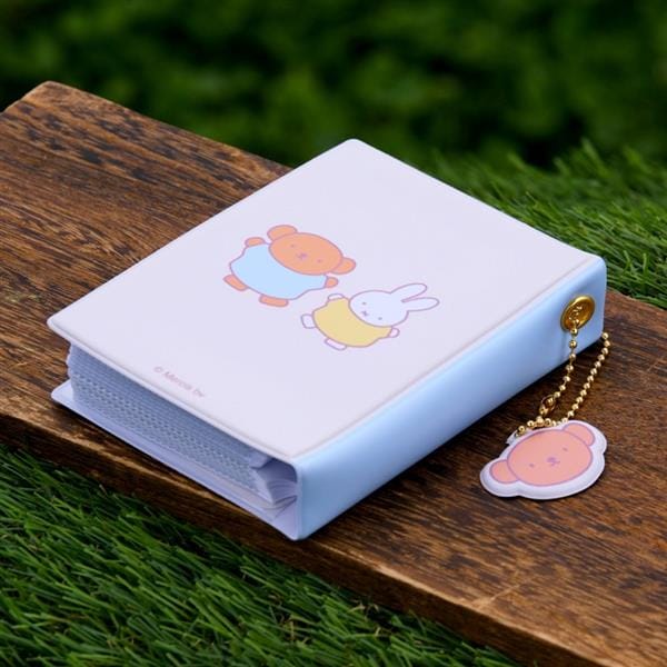 BeeCrazee Miffy Photocard Binder with Plastic Mascot Kawaii Gifts 4571542970398