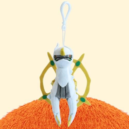 BeeCrazee Arceus Pokemon 5 Inch Plush with Clip Kawaii Gifts 8809644503227