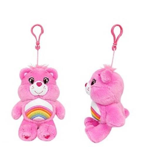 BeeCrazee Care Bears 5.5" Plushy Mascot Bag Charms Pink Cheer Bear Kawaii Gifts 8809063016421