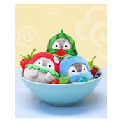 BeeCrazee Fruity Koupen Chan Baby Penguin 3" Plushie Keychains Kawaii Gifts