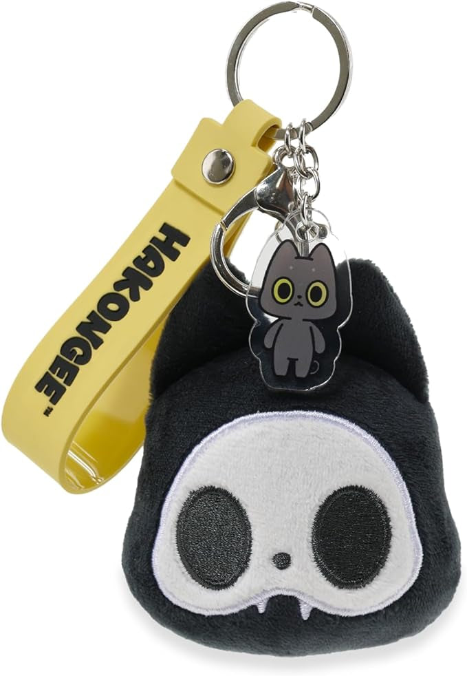 BeeCrazee Hakongee 3" Plushie Keychains with Posable Tails Kawaii Gifts