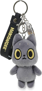 BeeCrazee Hakongee 3" Plushie Keychains with Posable Tails Kawaii Gifts