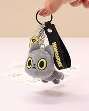BeeCrazee Hakongee 3" Plushie Keychains with Posable Tails Kawaii Gifts