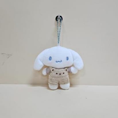BeeCrazee Hangyodon, Cinnamoroll, Chococat & Pochacco in Overall 4" Plushie Keychains Cinnamoroll Kawaii Gifts 8800313077223