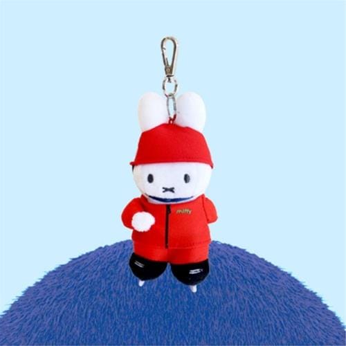 BeeCrazee Miffy Fun Winter Sports 5" Plushie Mascots Bag Charms Miffy Short Track Skate Kawaii Gifts 8800305761857