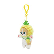 BeeCrazee Mofusand Cat Fruits 3.5" Plush Mascot Bag Charms Kawaii Gifts