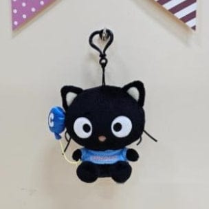 BeeCrazee Party Balloon 5" Plushie Keychains: Pochacco, Chococat, Hangyodon Chococat Kawaii Gifts 8809962089182