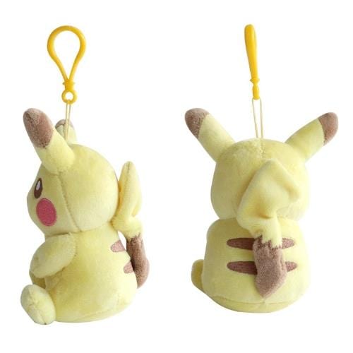 BeeCrazee Pastel Pikachu 5" Pokemon Plush Clip Kawaii Gifts 8809644504781
