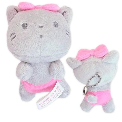 BeeCrazee Sanrio Nya Ni Nyu Nye Nyon 3" Plush Mascot Bag Charms Kawaii Gifts