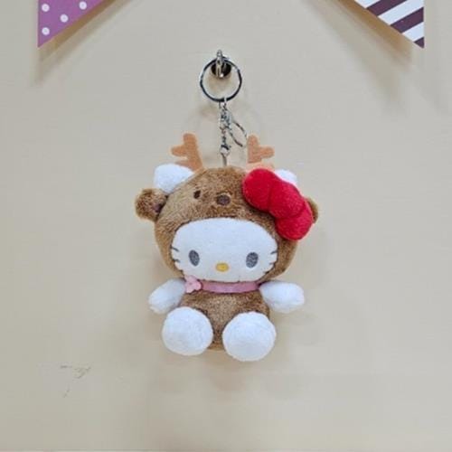 BeeCrazee Sanrio Reindeer All Stars 5" Plush Mascot Bag Charms Hello Kitty Kawaii Gifts 8800313076257
