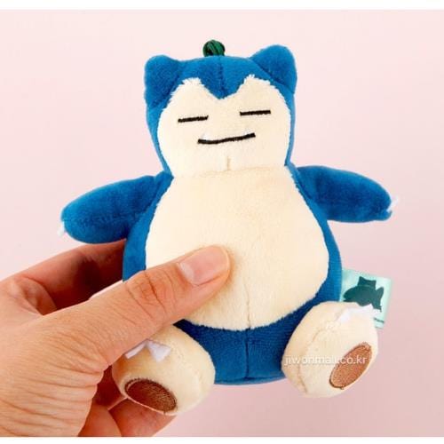 BeeCrazee Snorlax Pokemon 5 Inch Plush with Clip Kawaii Gifts 8809822974726
