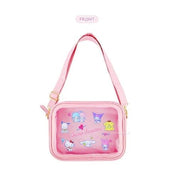 BeeCrazee Sanrio Clear Crossbody Bags: Cinnamoroll & All Stars Kawaii Gifts