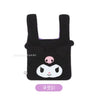 BeeCrazee Sanrio Friends Furry Tote Bags: Cinnamoroll, Kuromi, My Melody & Hellow Kitty Kuromi Kawaii Gifts 8809604169678