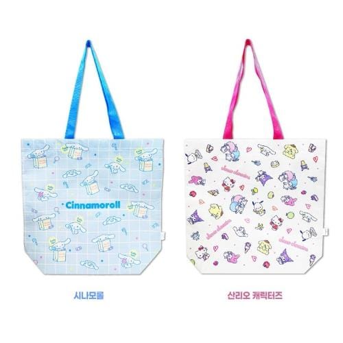 BeeCrazee Sanrio Fun Reusable Shopping Tote Bags Kawaii Gifts