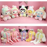 BeeCrazee Sanrio Rainbow Plushy 10" Backpacks: Cinnamoroll, Hello Kitty, My Melody & Kuromi Kawaii Gifts