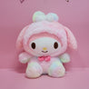 BeeCrazee Sanrio Rainbow Plushy 10" Backpacks: Cinnamoroll, Hello Kitty, My Melody & Kuromi My Melody Kawaii Gifts 8809571505554