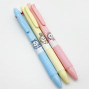 BeeCrazee Chiikawa 2+1 Combo Writers: Mechanical Pencil + 2 Color Pens Kawaii Gifts 8802035130330