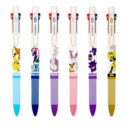 BeeCrazee Pokemon 3-Color Ballpoint Pen Surprise Box Kawaii Gifts