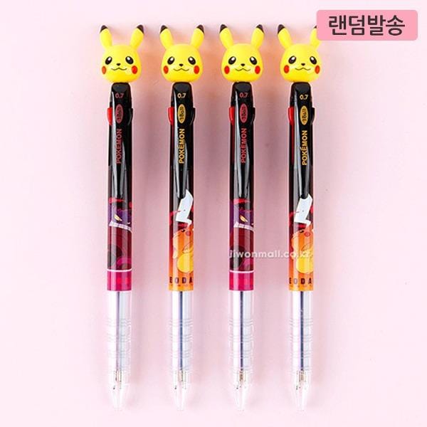 BeeCrazee Pokemon Mascot Surprise 3-Color Ballpoint Pen Kawaii Gifts 8802035129211
