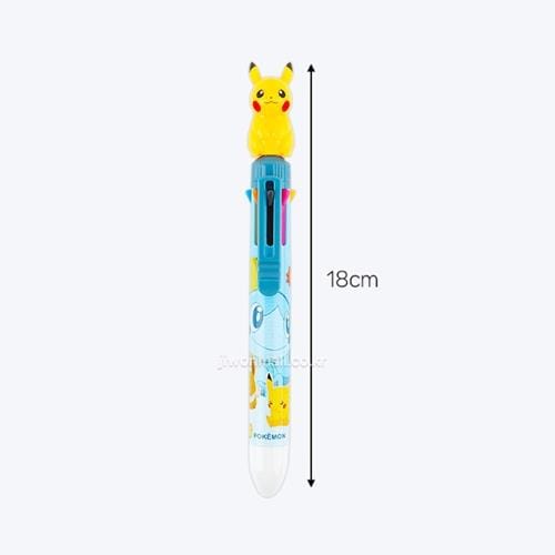 BeeCrazee Pokemon Mascot Surprise 8-Color Ballpoint Pen Kawaii Gifts 8802035130866