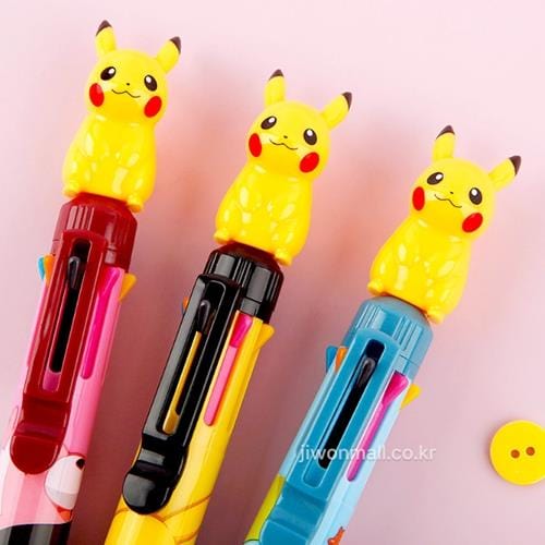 BeeCrazee Pokemon Mascot Surprise 8-Color Ballpoint Pen Kawaii Gifts 8802035130866