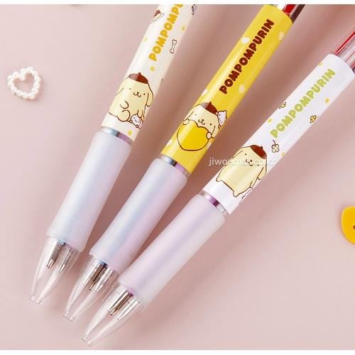 BeeCrazee Pompompurin Mascot 3-Color Mechanical Pens Kawaii Gifts 8809953242848