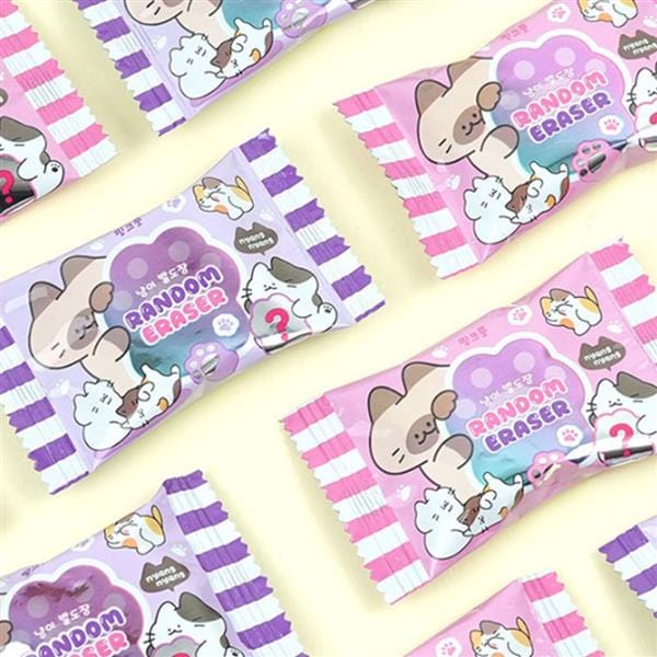 BeeCrazee Cat Toe Beans Surprise Eraser Kawaii Gifts 8809873682601