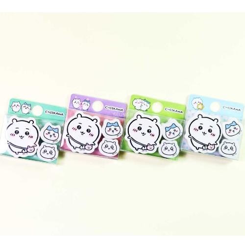 BeeCrazee Chiikawa Die-Cut Erasers Kawaii Gifts 8802035130453