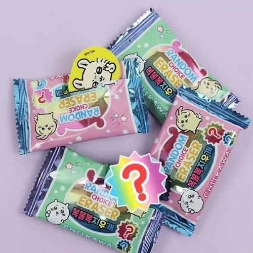 BeeCrazee Chiikawa Surprise Eraser Kawaii Gifts