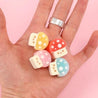 BeeCrazee Colorful Mushroom Surprise Long Erasers Kawaii Gifts 8809857002081