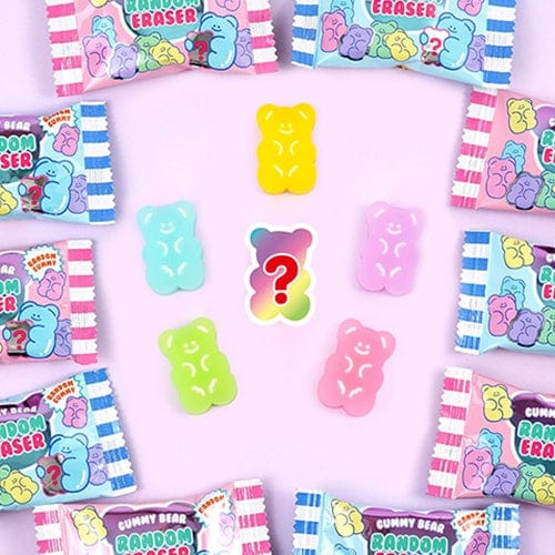 BeeCrazee Gummy Bear Surprise Eraser Kawaii Gifts