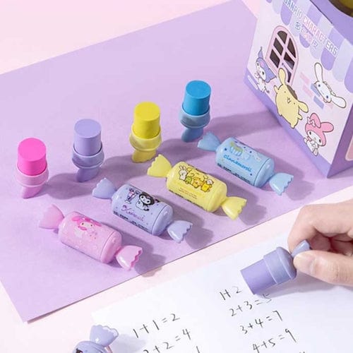 BeeCrazee Sanrio Surprise Candy Erasers Kawaii Gifts 16930114556906
