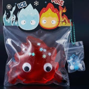 BeeCrazee Ice and Fire Fairies Squishy with Keychains Kawaii Gifts 8809633995972