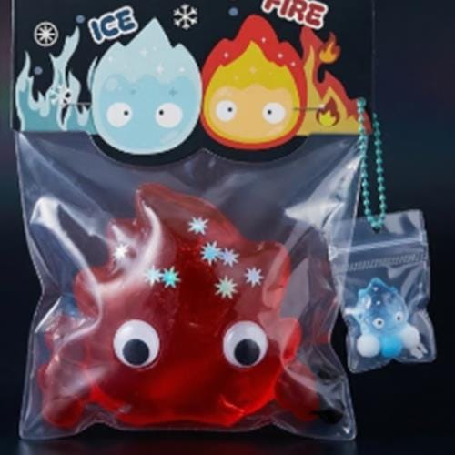 BeeCrazee Ice and Fire Fairies Squishy with Keychains Kawaii Gifts 8809633995972