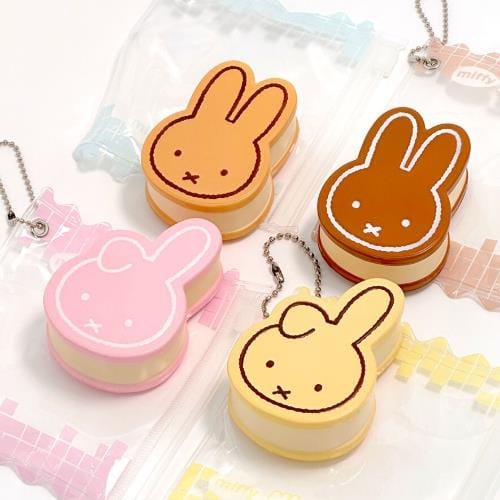 BeeCrazee Miffy Squishy Bread 4" Bag Charm Kawaii Gifts 8800251418379