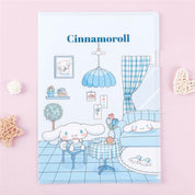 BeeCrazee Cinnamoroll's Room Plastic File Folders Kawaii Gifts 8809953240424