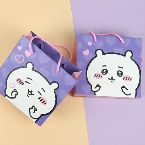 BeeCrazee Chiikawa Small 7" Gift Bags Purple Kawaii Gifts 80885206