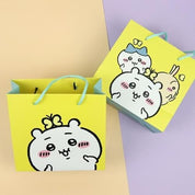 BeeCrazee Chiikawa Small 7" Gift Bags Yellow Kawaii Gifts 8802035130606