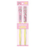 BeeCrazee Sanrio 2-Pair Bamboo Chopsticks: Cinnamoroll, Kuromi, My Melody Kawaii Gifts